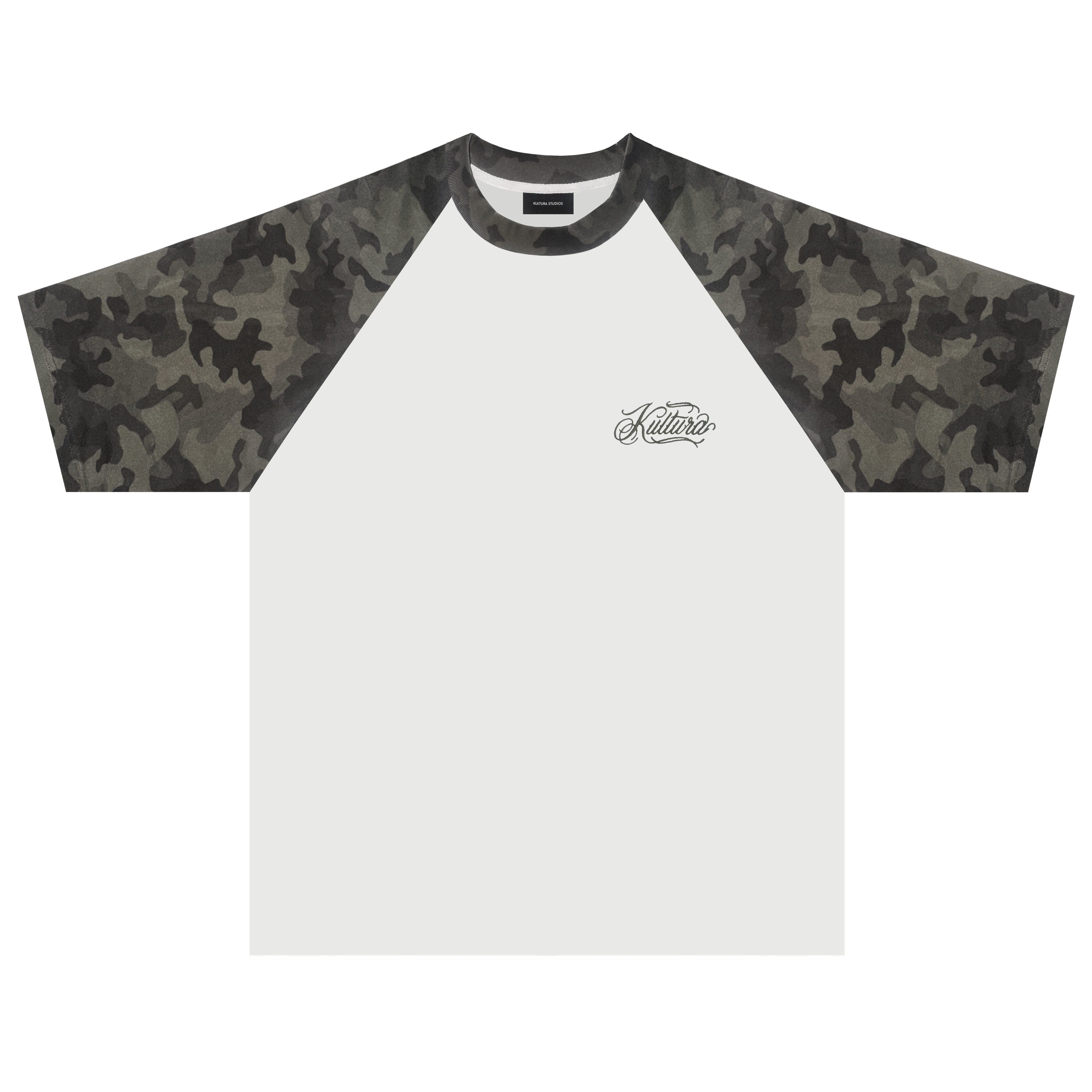 Camo Script Tee