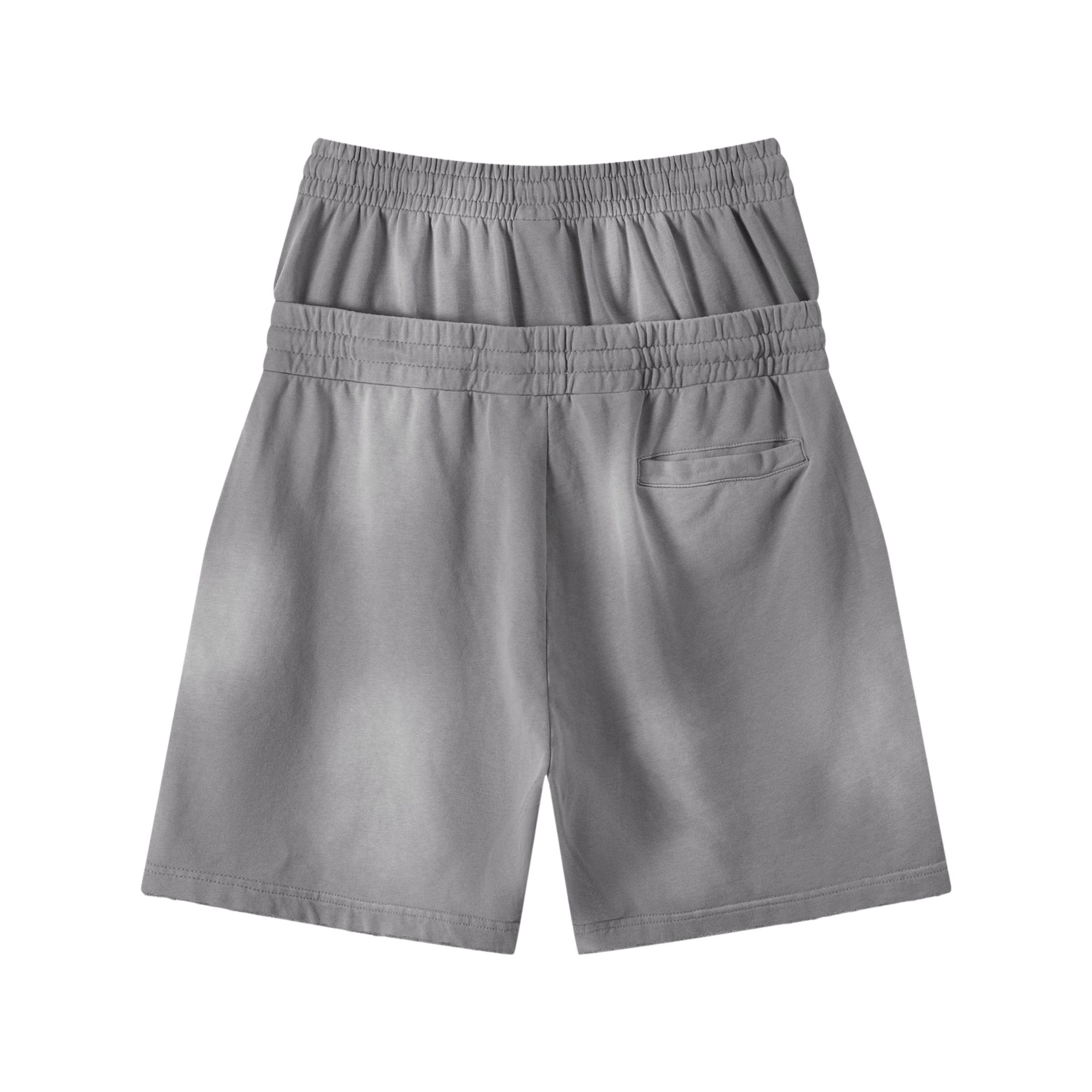 Script Double Waisted Shorts